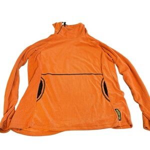 Melanzanna Micro Grid Hoodie V2 Orange